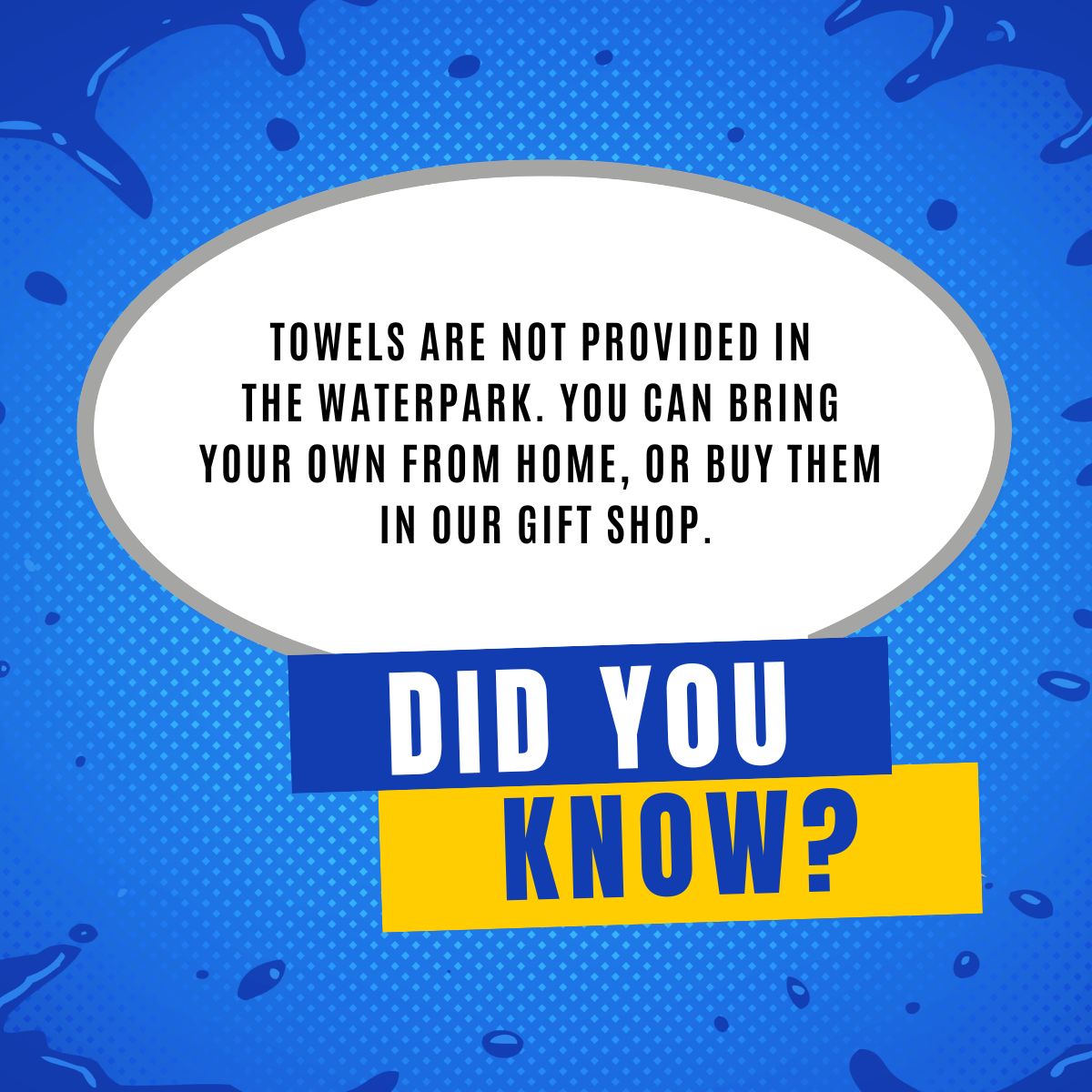 No Towels