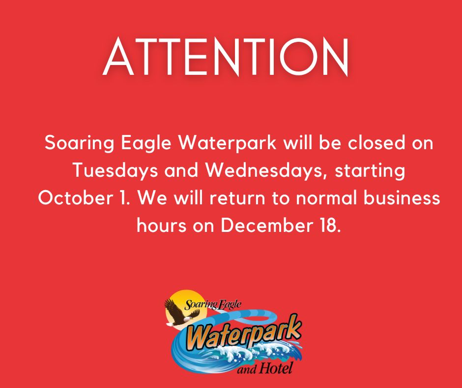 Waterpark Closure Hours