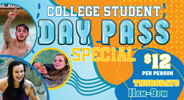 College Student Day Pass Special